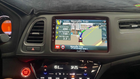 Màn hình DVD Android xe Honda HRV 2018 - nay | Fujitech 